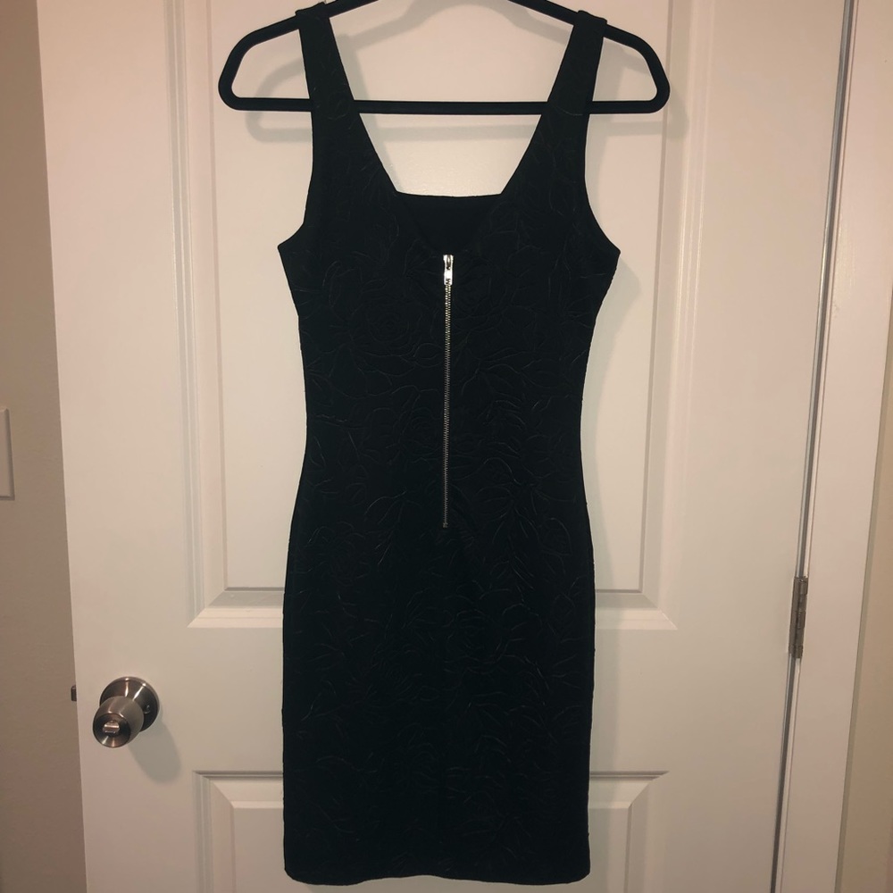 women’s small black aqua party dress